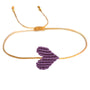 Bracelet gold heart